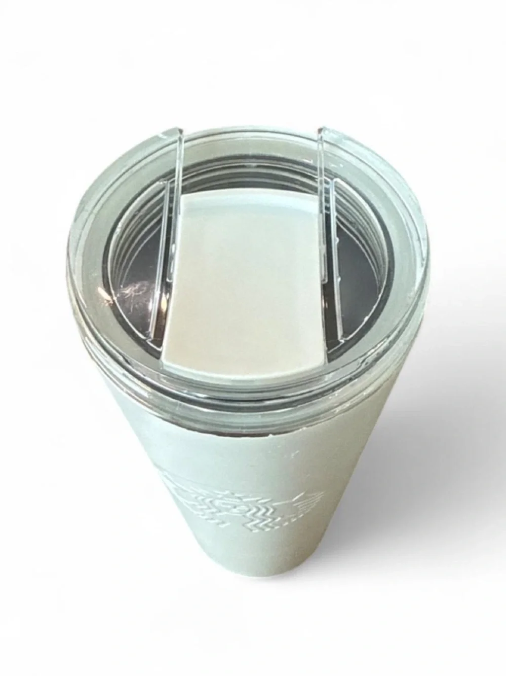 Starbucks Ice Pearl White Stainless Steel Tumbler feat. a shimmer finish | 16oz